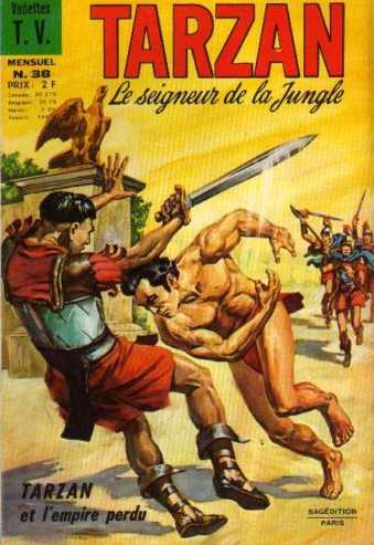 Scan de la Couverture Tarzan Vedettes Tv n 38